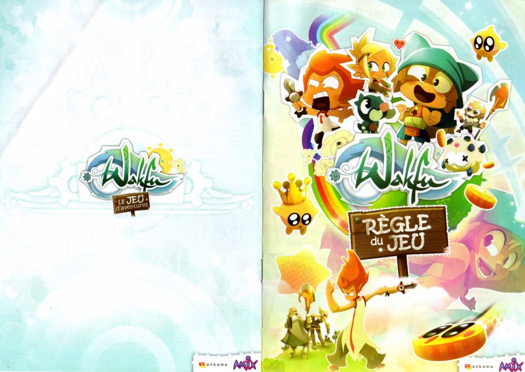 Page 1 de la notice du jeu d'aventures Wakfu