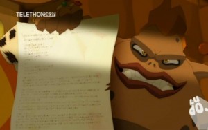 Leonzi Trool a fait signer un contrat à Cléophée (Wakfu)