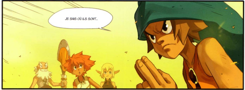 Yugo trouve le repaire de Robber Smisse grâce aux courants de Wakfu