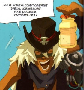 Ce flacon est un clin d'oeil à Actimel (Wakfu)