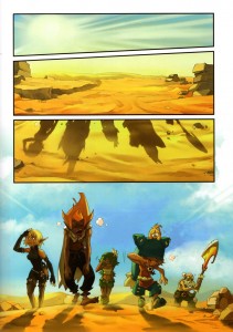 Page 1 du tome 1 Wakfu : Les Kamas de la soif