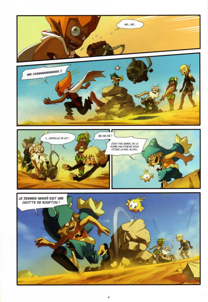 Page 2 du tome 1 Wakfu : Les Kamas de la soif
