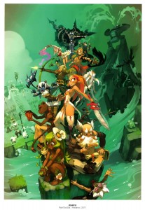 Illustration tirée du MMO de Wakfu (art book Xa Colors)