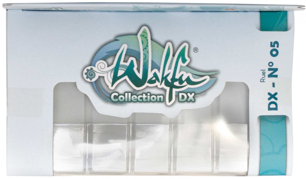 Dessus du packaging de le figurine Wakfu DX N°5 de Ruel