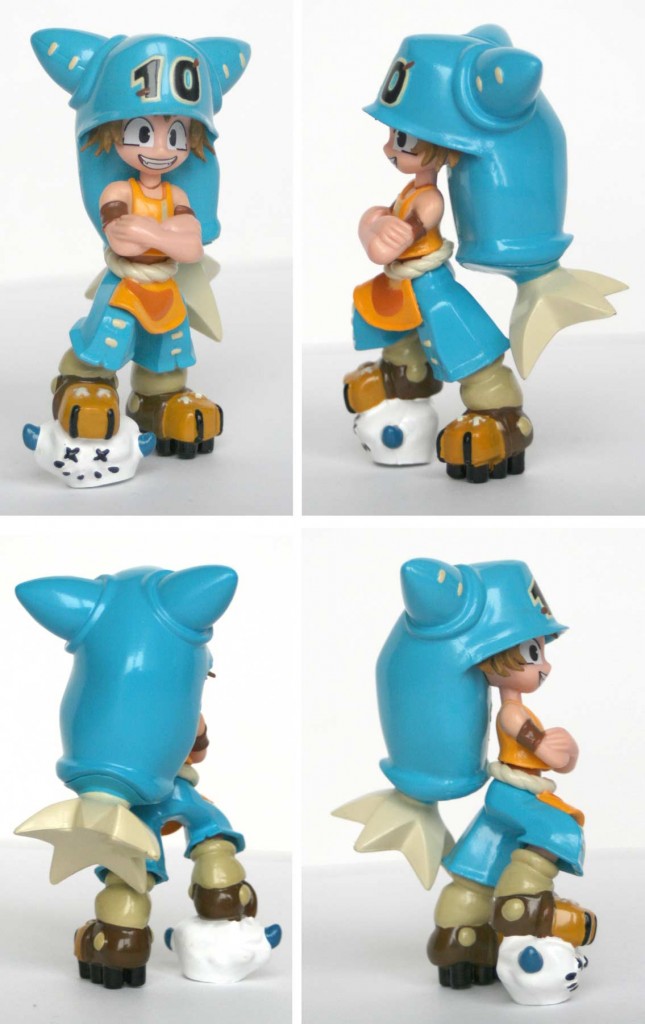 Figurine Wakfu : Yugo en tenue de Boufbowl