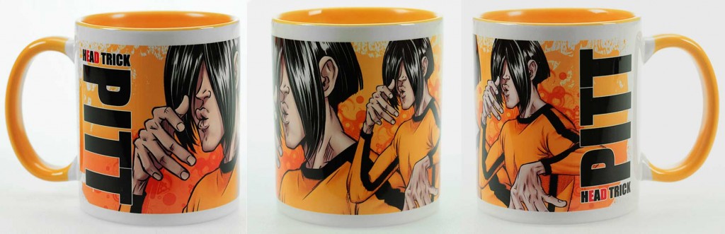 Mug jaune de Pitt (Head-Tricks)