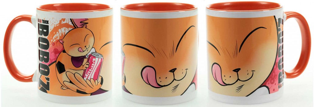 Mug orange de Bobo'Z (Head-Trick)