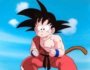 Sangoku a une queue de singe