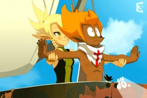 Cléophée et Tristepin rejouent une scène de Titanic (Wakfu)