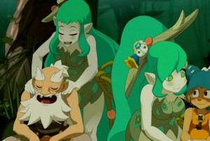 Les trois Bellaphones envoutent les garçons (Wakfu)