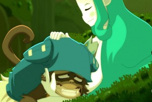 Les garçons ont commencé à se transformer en singe (Wakfu)