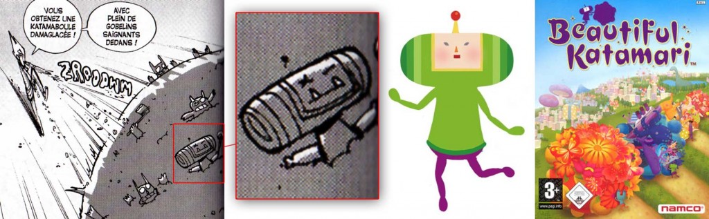 Le personnage est tiré du jeu vidéo Beautiful Katamari 