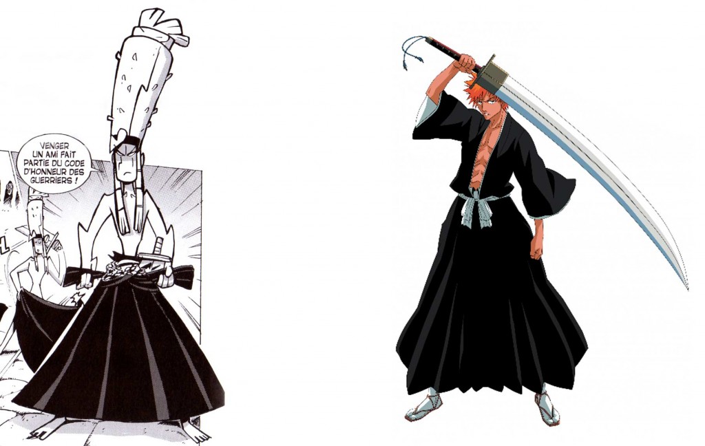 Goultard s’habille comme un shinigami de Bleach