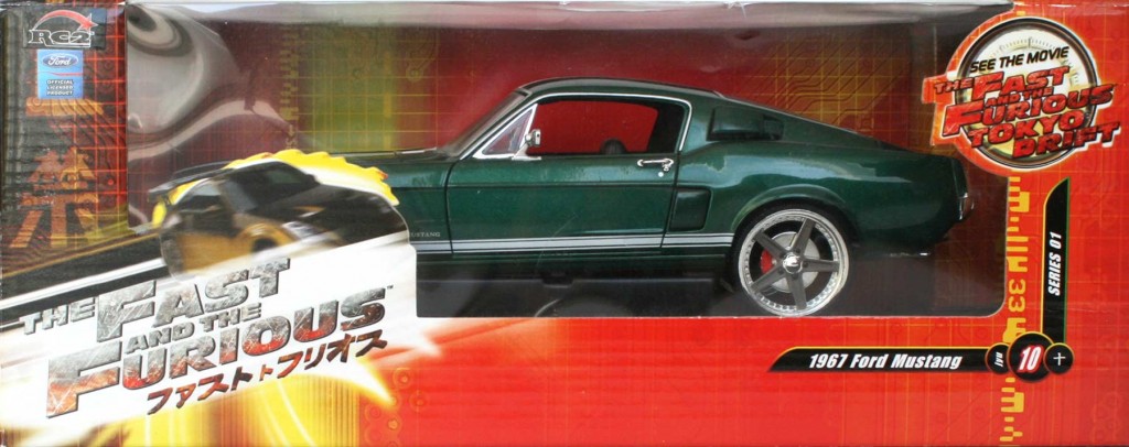 Packaging : Fast & Furious 3 - Ford Mustang - ech 1/18 (ERTL)