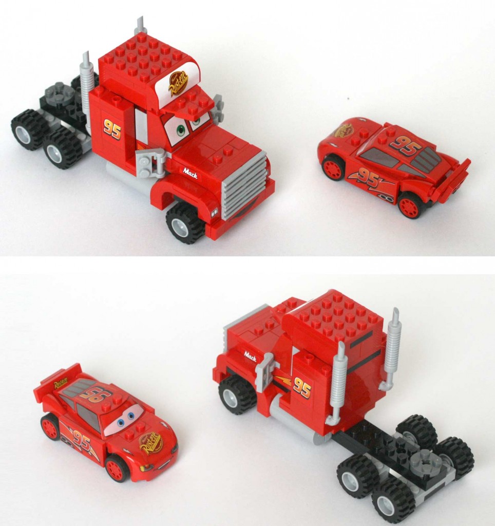Lego 8486 Mack & Flash McQueen (Cars) Lego 8486 Mack sans remorque