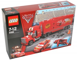 Packaging Lego 8486 : Mack & Flash Mc Queen (Cars)