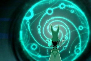 Qilby ouvre un passage vers la Dimension Blanche (Wakfu)