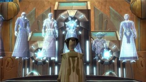 Star Wars : The Old Republic, discussion entre jedi