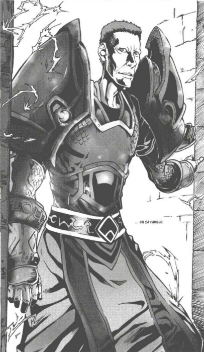 Crévan, l'oncle d'Aodhan, dans le manga Mage (Warcraft)