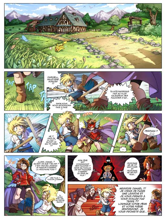 Page 1 - Les légendaires Origine
