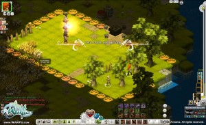 Les effets spéciaux sont superbes (MMO Wakfu)