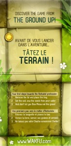 Set d'herboriste, notice pour faire un module d'herbe Wakfu