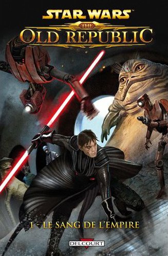 Couverture du comics Star Wars : The Old Republic le sang de l'empire