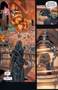 Page 2 du comics Star Wars : The Old Republic le sang de l'empire