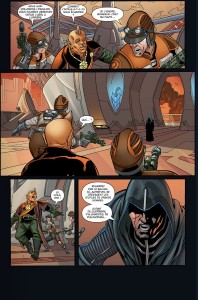 Page 3 du comics Star Wars : The Old Republic le sang de l'empire