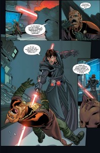 Page 5 du comics Star Wars : The Old Republic le sang de l'empire