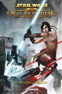 Couverture du comics Star Wars : The Old Republic - Soleils perdus avec Satele Shan