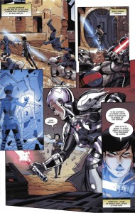 Page 5 du comics Star Wars : The Old Republic - Soleils perdus