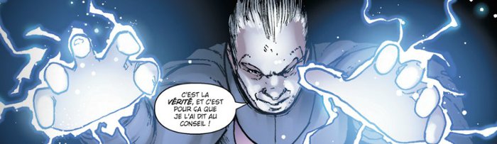 Dark Baras se préparant à attaquer Dark Angral