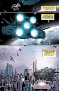 Page 1 du comics traité de paix de Star Wars : The Old Republic