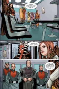 Page 2 du comics traité de paix de Star Wars : The Old Republic