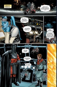 Page 3 du comics traité de paix de Star Wars : The Old Republic
