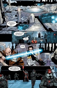 Page 5 du comics traité de paix de Star Wars : The Old Republic