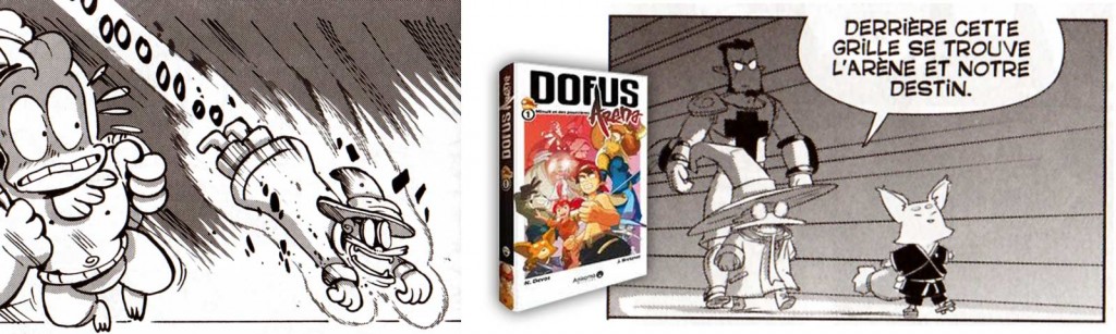 Le personnage de Wanoklox est tiré du tome 1 de Dofus Arena. 