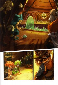 Page 1 du tome 2 de Wakfu : Les Kamas de la soif