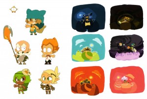 Wakfu mini croquis de recherche