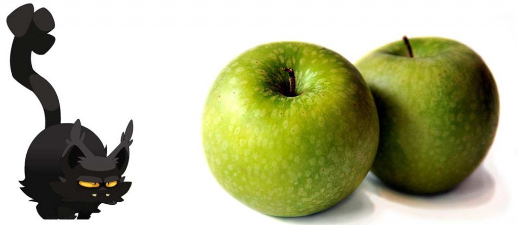 Le nom "Grany Smisse" est une allusion à la Granny Smith