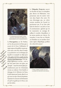 Page 2 sur le pouvoir de sens Jedi d'après le manuel du Jedi (Star Wars)