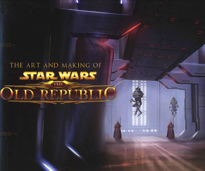 Titre intérieur du livre The Art and Making of Star Wars : The Old Republic