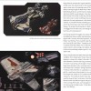 Page 1 sur les vaisseaux spatiaux avec la partie texte (tiré du livre The Art and Making of Star Wars : The Old Republic)