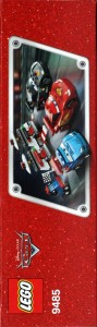Packaging latéral - Lego 9485 - Ultimate Race Set (Cars 2)