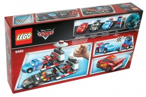 Packaging dos - Lego 9485 - Ultimate Race Set (Cars 2)