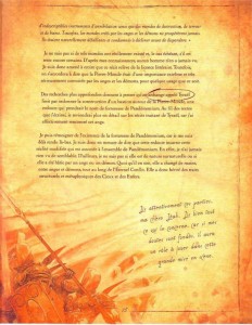 Page 2 sur la présentation de l'Eternel Conflit (livre de Cain - Diablo)