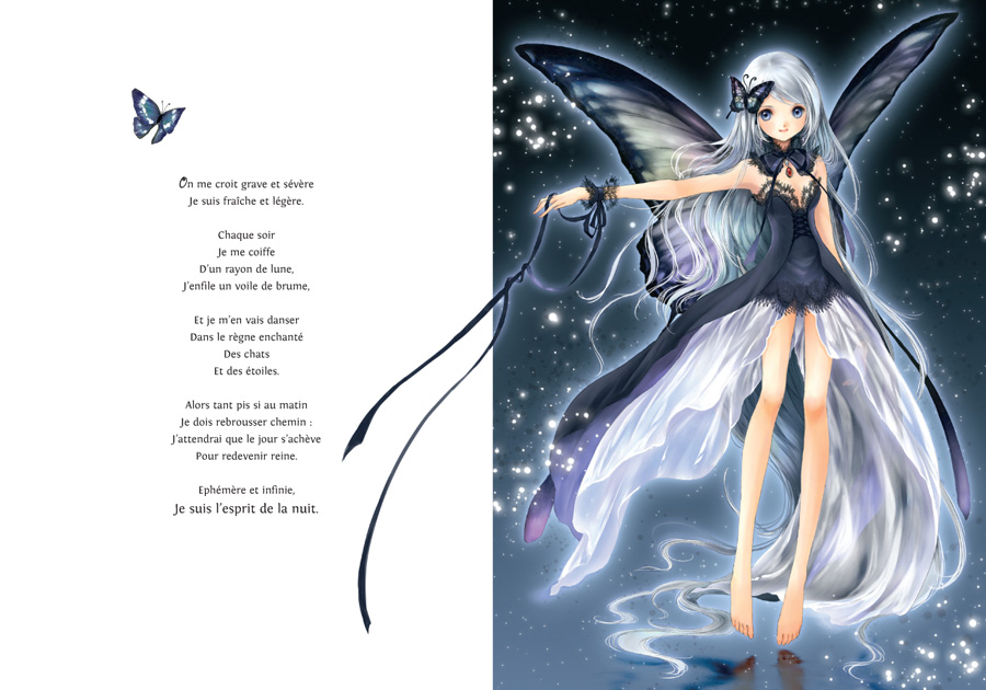 Illustration du livre pour jeunsse Yôsei, le secret des fées de nobi nobi !
