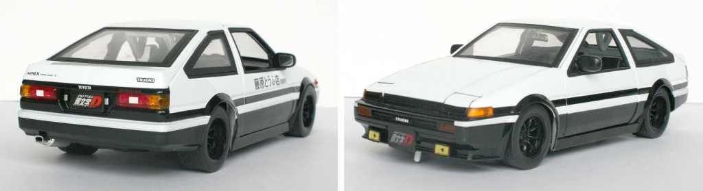 Initial D : Toyota Trueno AE 86 - ech 1/18 - die cats (Jada Toys)