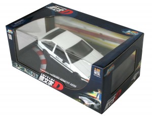 Packaging de la Toyota Trueno AE 86 - ech 1/18 (Initial D)